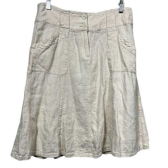 Christopher and Bank Dresses & Skirts - Christopher And Banks Women’s Linen Skirt / Size-8